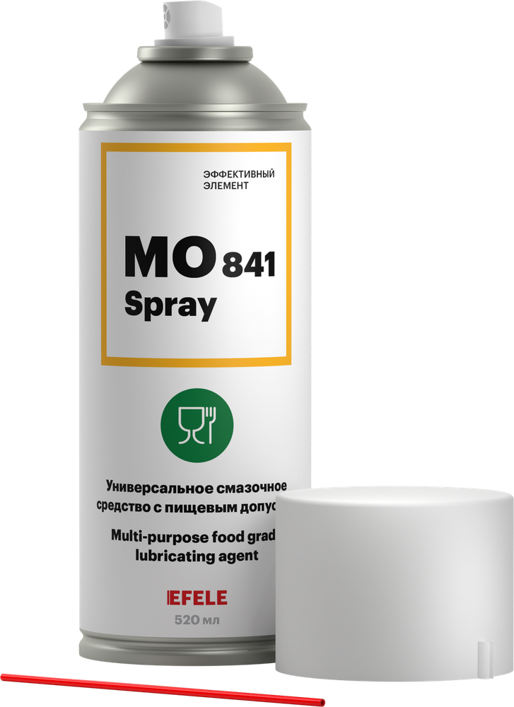 Универсальное масло EFELE MO-841 SPRAY с пищевым допуском NSF H1