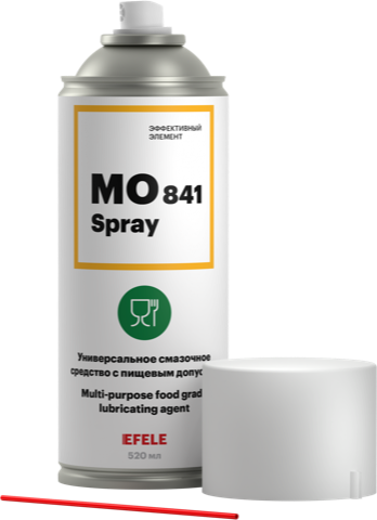Универсальное масло EFELE MO-841 SPRAY с пищевым допуском NSF H1