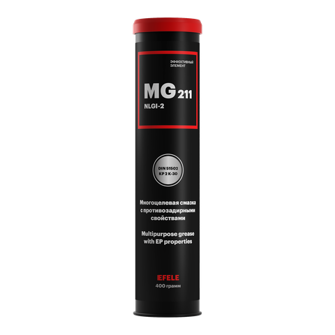 Литиевая смазка с EP присадками EFELE MG-211 — 400 г