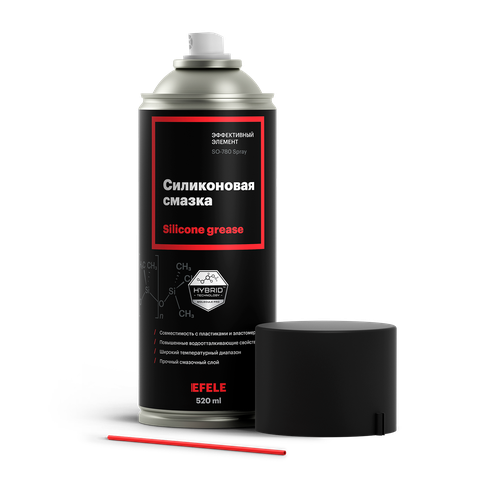 Силиконовая смазка EFELE SO-780 Spray — 520 мл