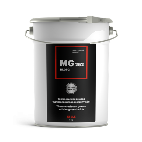 Универсальная термостойкая смазка EFELE MG-252 — 5 кг