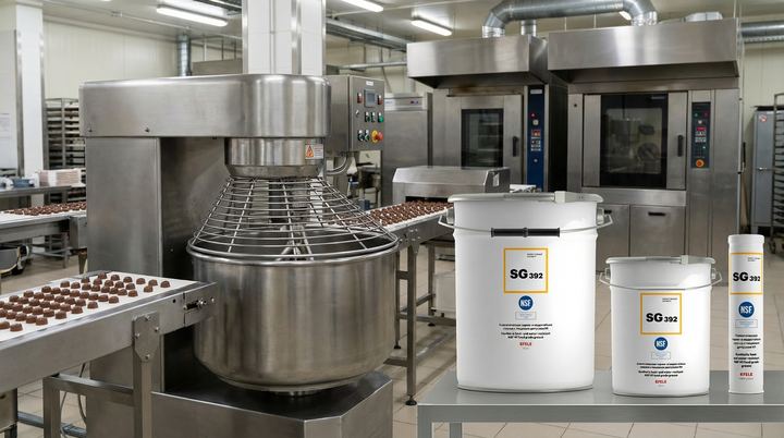 Синтетическая смазка EFELE SG-392 проявила высокие эксплуатационные свойства при обслуживании кондитерского оборудования