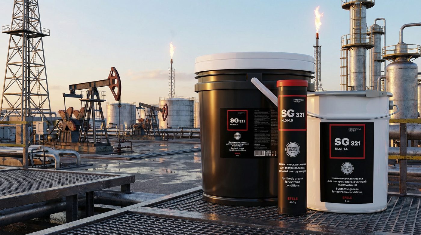 Смазка EFELE SG-321 заменит зарубежные сервисные материалы на нефтедобывающих предприятиях