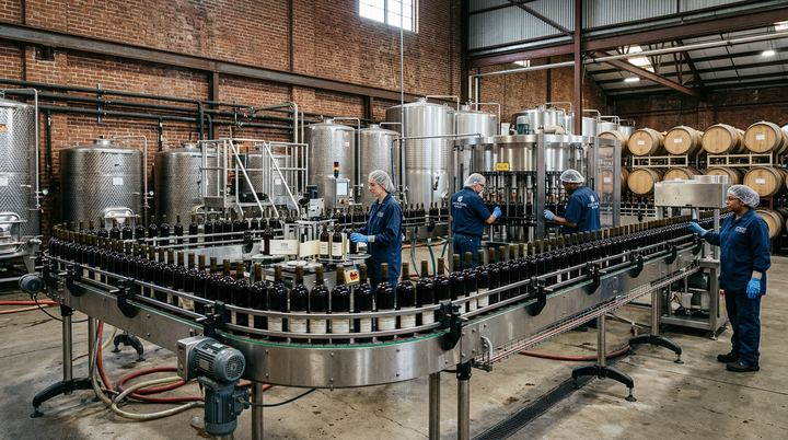 На производствах пивобезалкогольной и винной продукции используются пищевые смазочные материалы EFELE