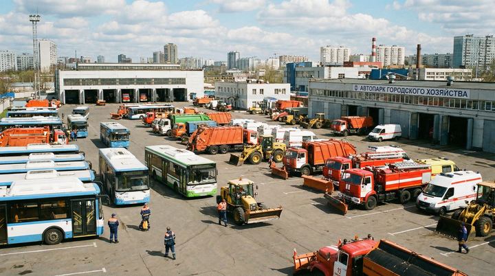 Литиевые смазки EFELE MG обеспечивают высокую производительность техники в автопарках предприятий
