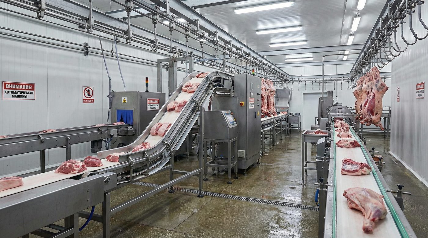 Пищевые смазки EFELE заменили импортные аналоги на мясокомбинатах